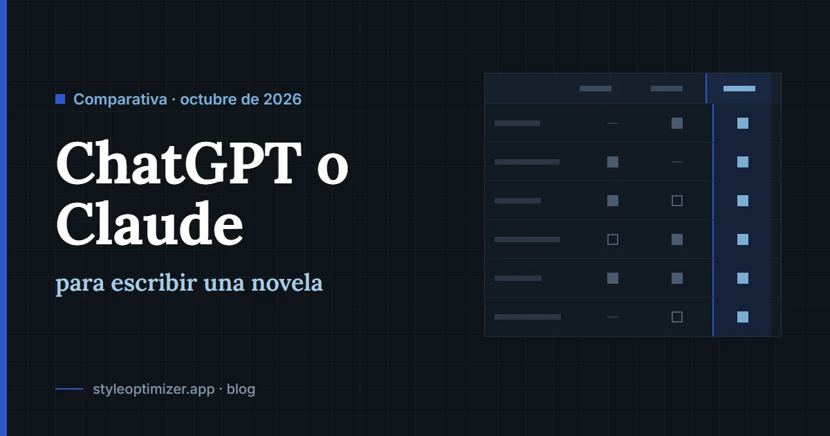 ChatGPT para escribir una novela: ¿mejor ChatGPT o Claude?