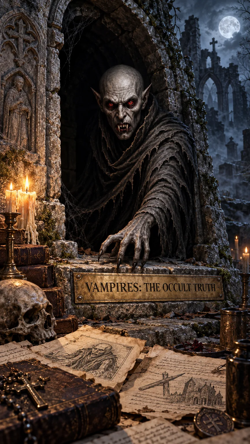 Carta de Vampires: The Occult Truth
