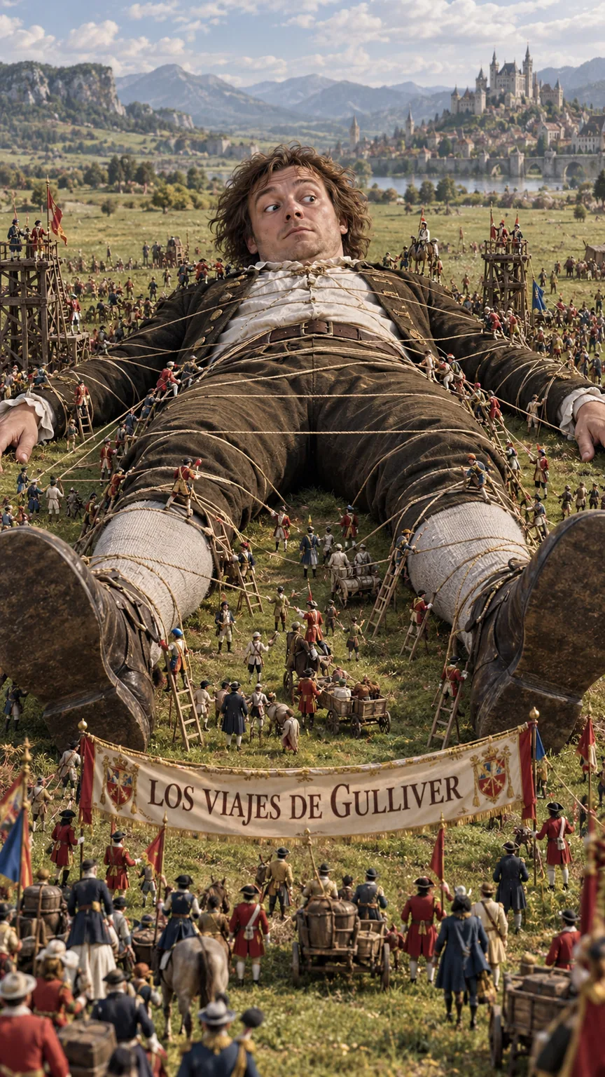 Carta de Los viajes de Gulliver