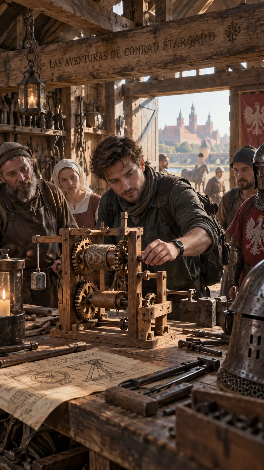 Carta de Las aventuras de Conrad Stargard